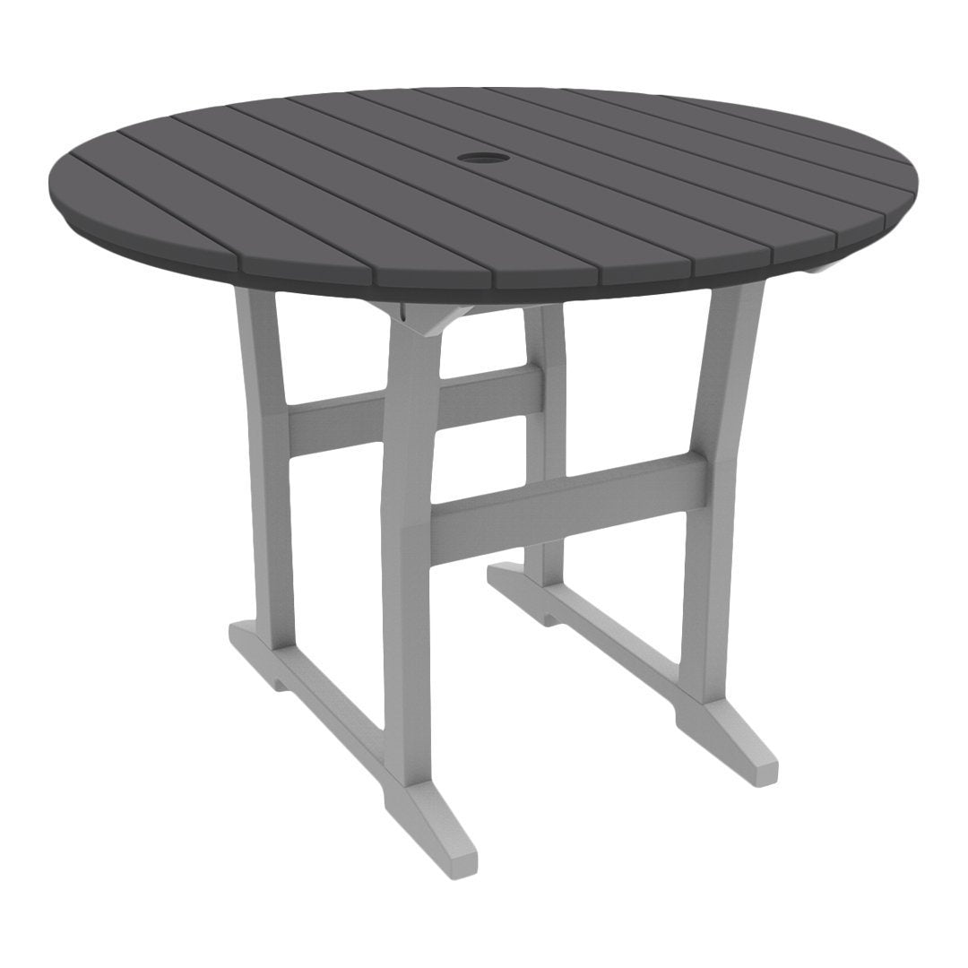 Seaside Casual Coastline Café Round Dining Table