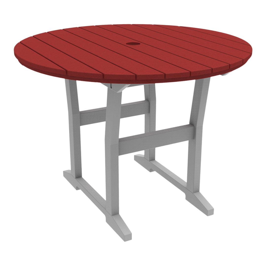 Seaside Casual Coastline Café Round Dining Table