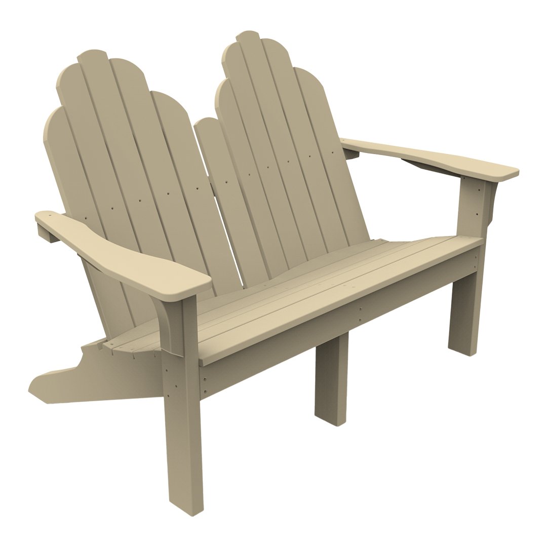 Seaside Casual Adirondack Classic Love Seat