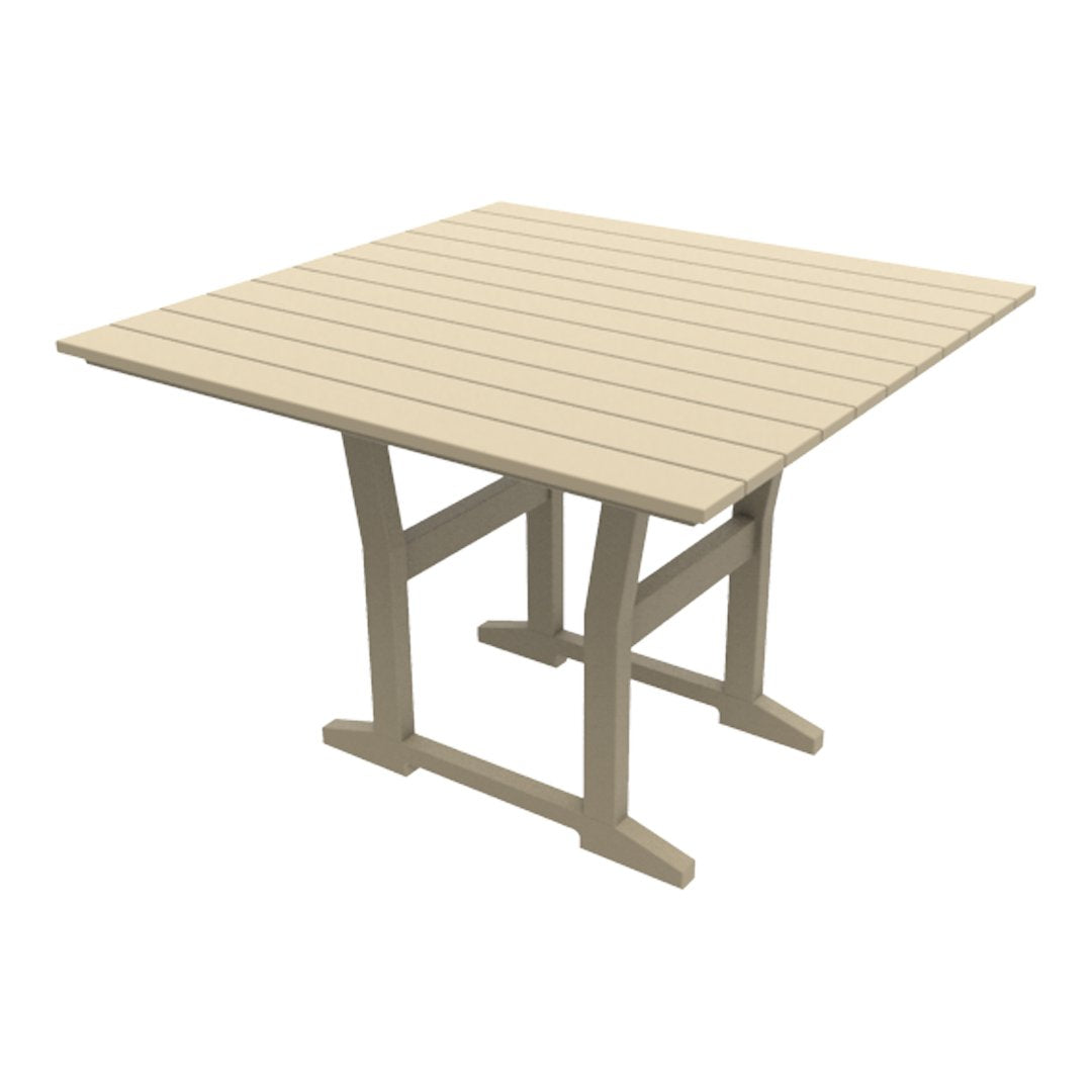 Seaside Casual Coastline Cafe Square Dining Table