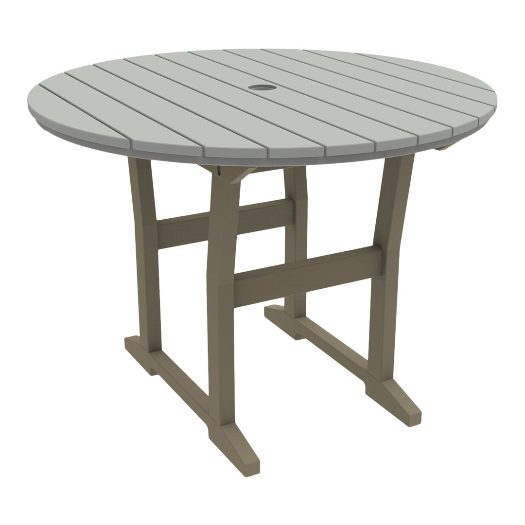 Seaside Casual Coastline Café Round Dining Table