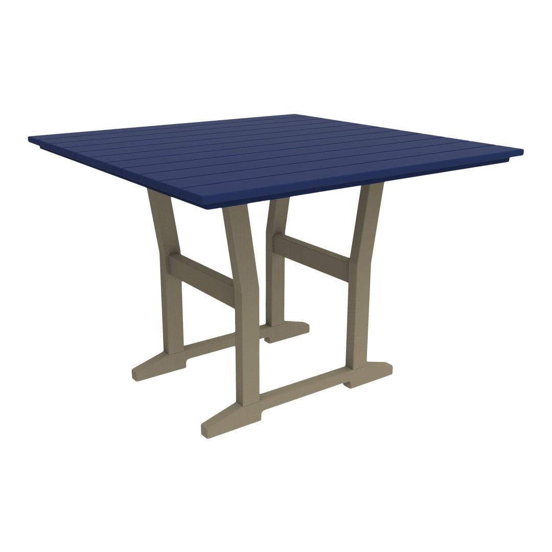 Seaside Casual Coastline Cafe Square Dining Table