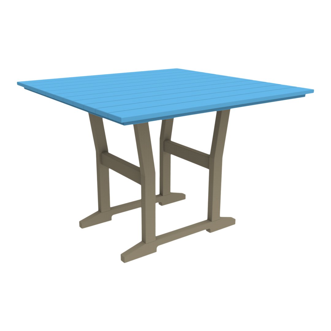 Seaside Casual Coastline Cafe Square Dining Table