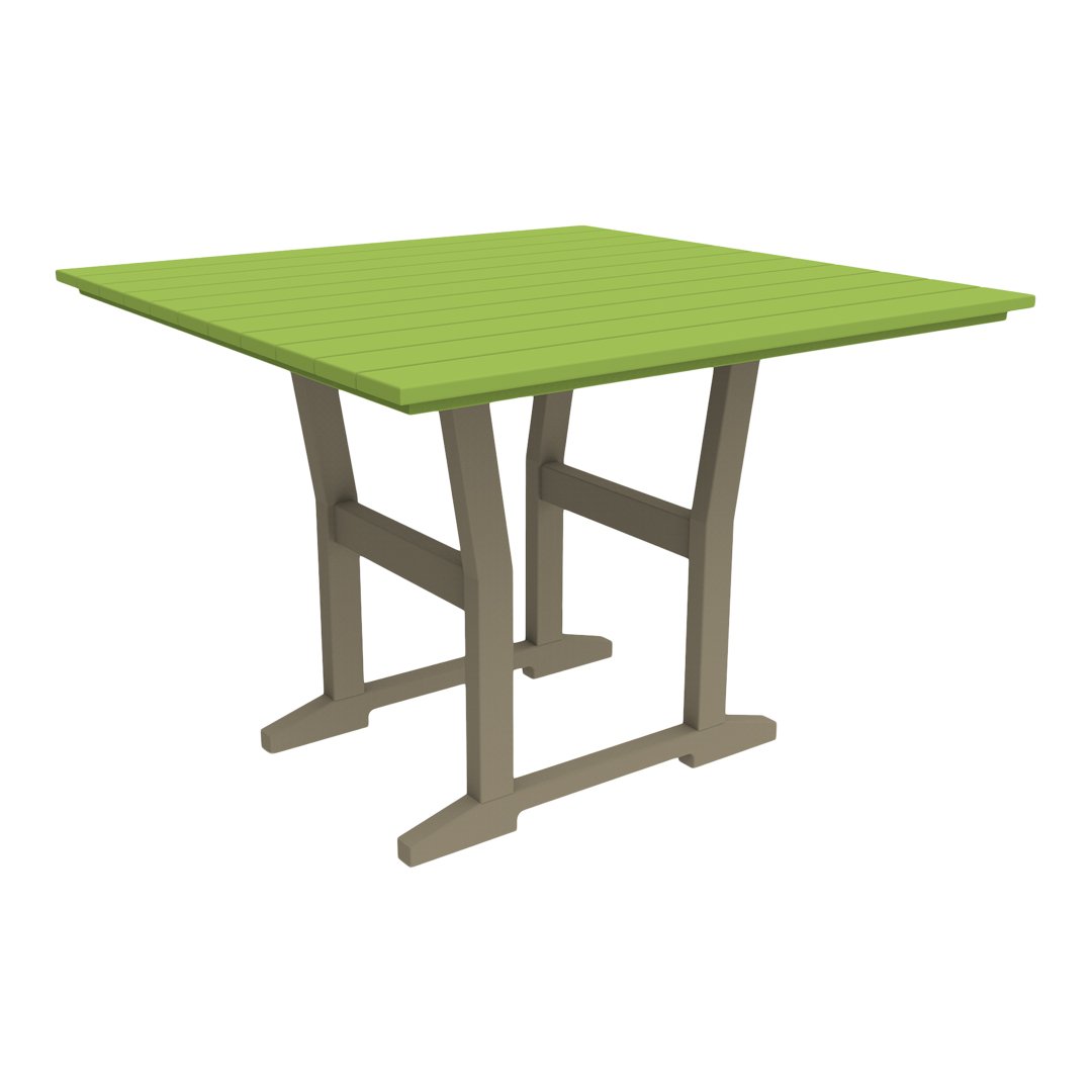 Seaside Casual Coastline Cafe Square Dining Table