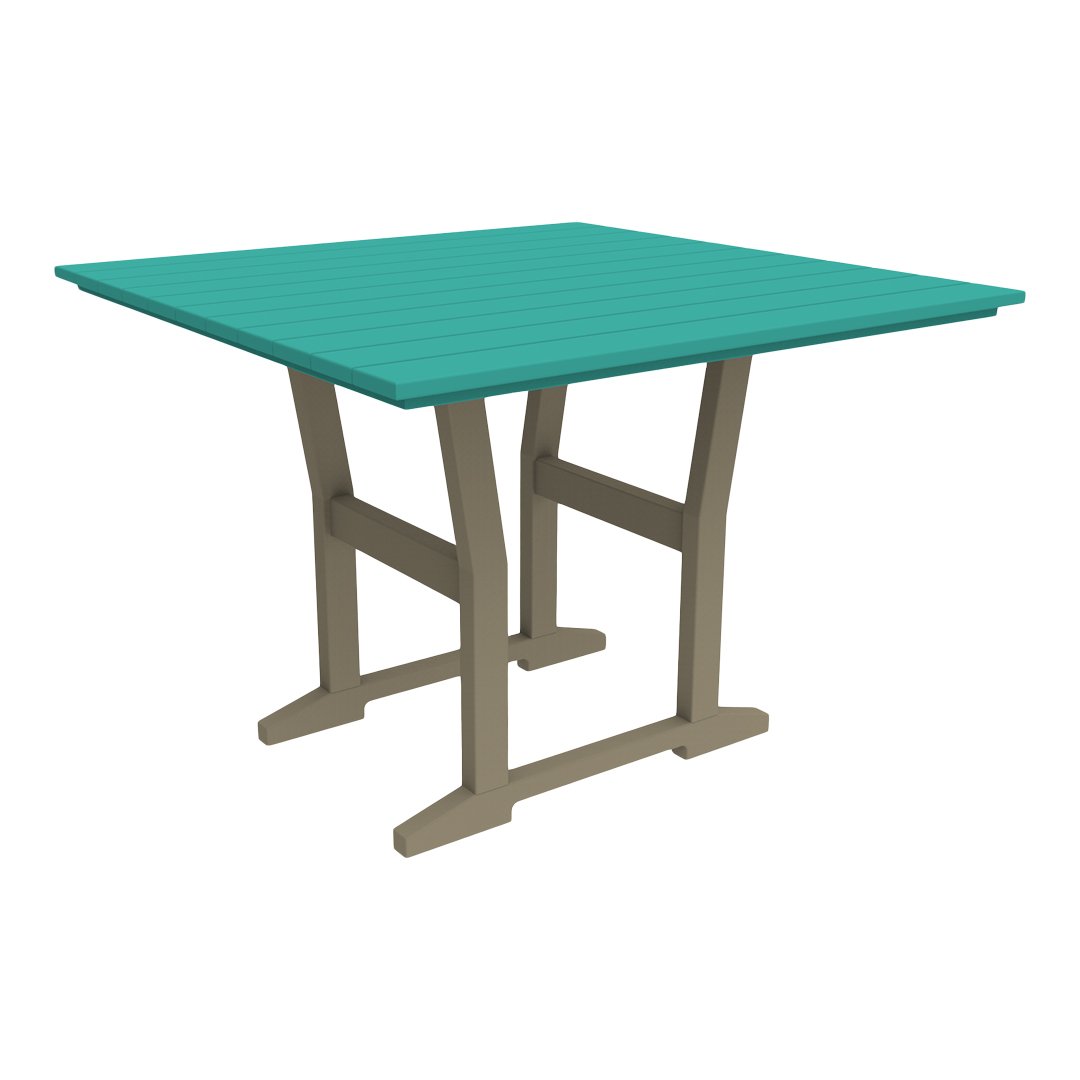 Seaside Casual Coastline Cafe Square Dining Table