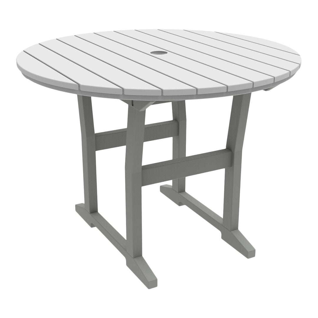 Seaside Casual Coastline Café Round Dining Table
