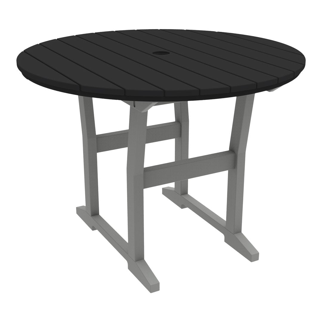 Seaside Casual Coastline Café Round Dining Table