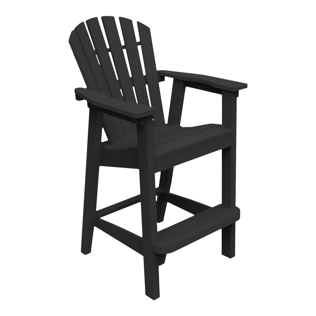 Seaside Casual Adirondack Shellback Bar Chair