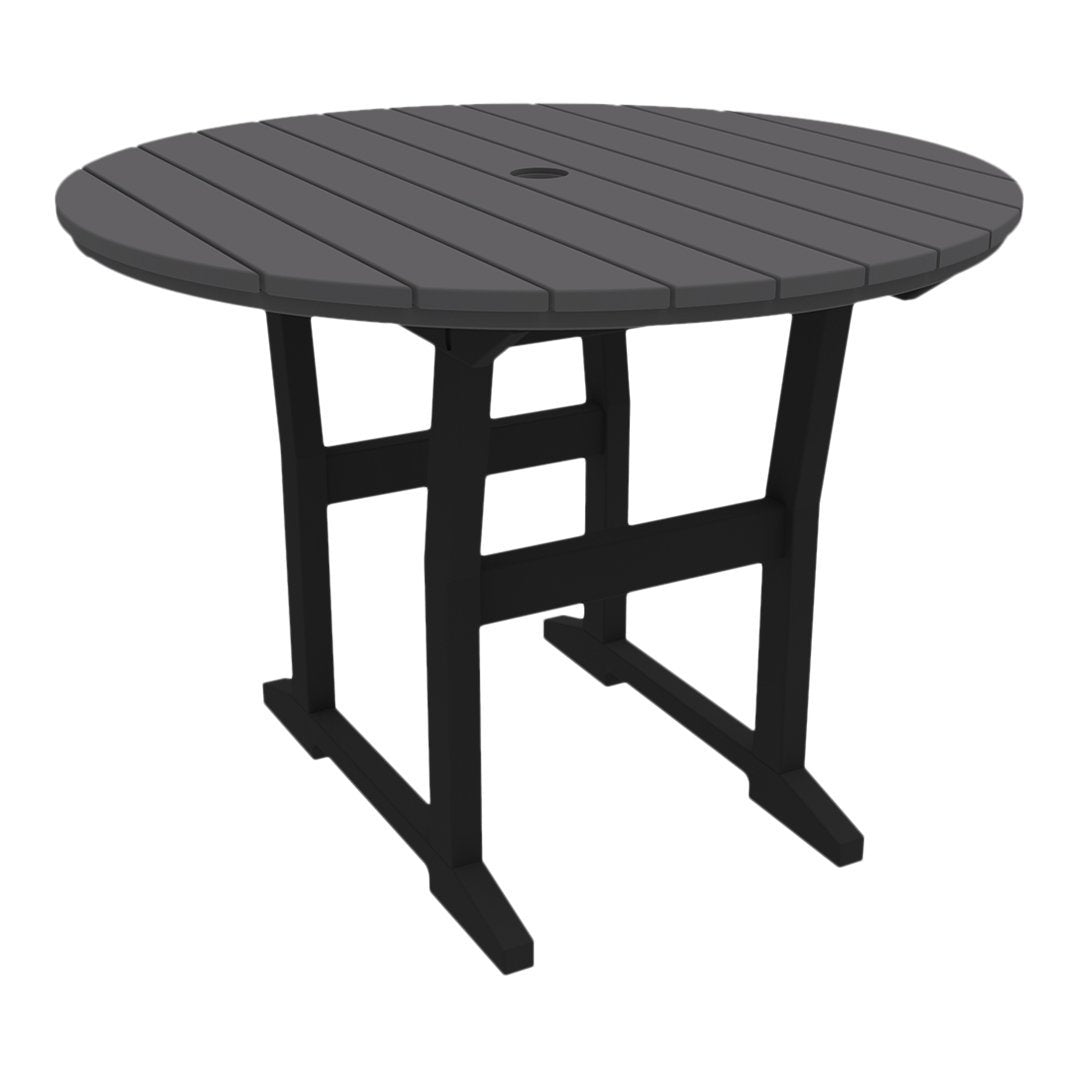 Seaside Casual Coastline Café Round Dining Table