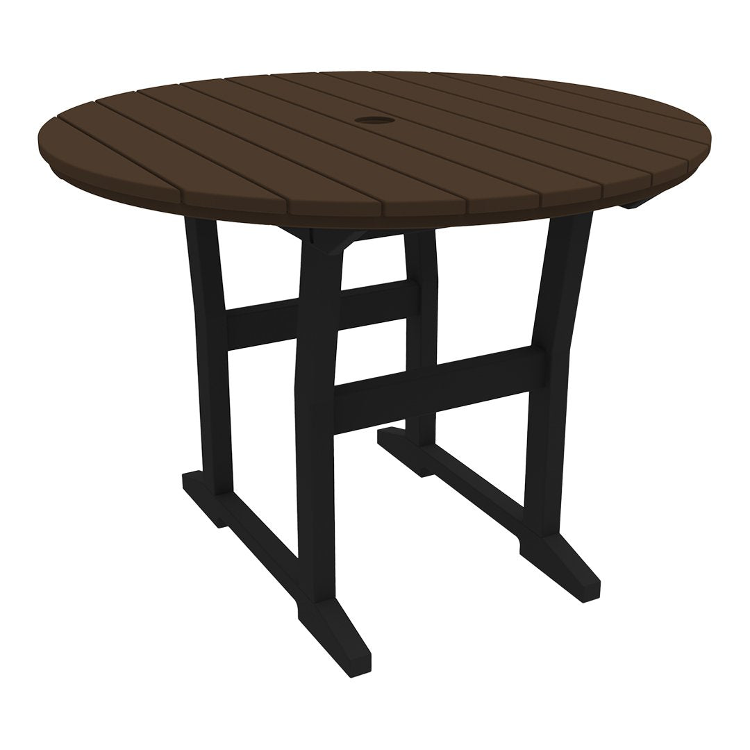 Seaside Casual Coastline Café Round Dining Table