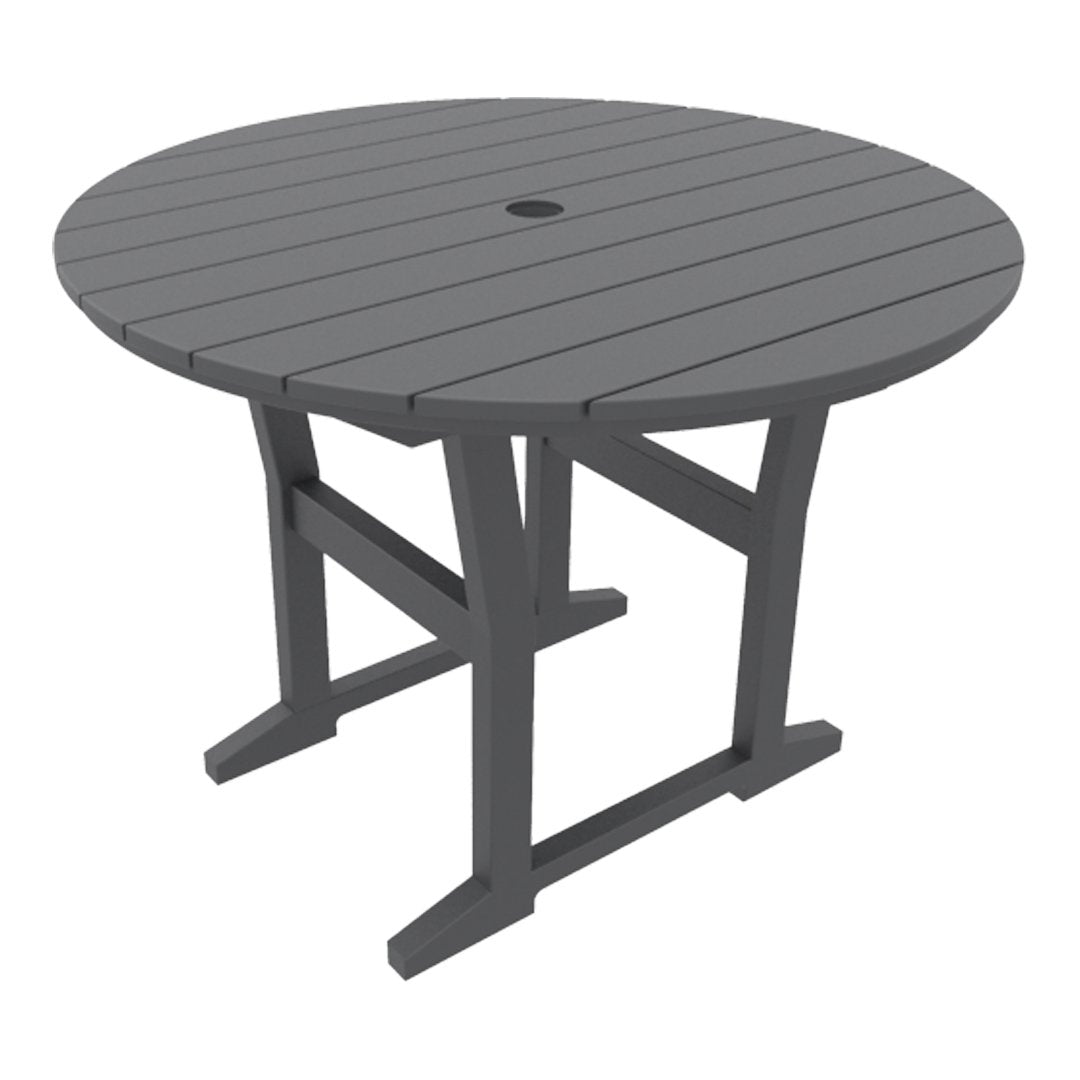 Seaside Casual Coastline Café Round Dining Table