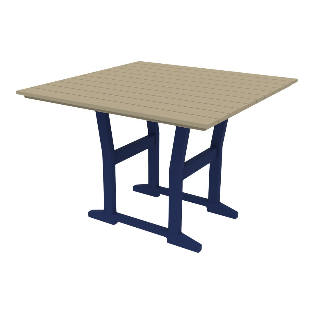 Seaside Casual Coastline Cafe Square Dining Table
