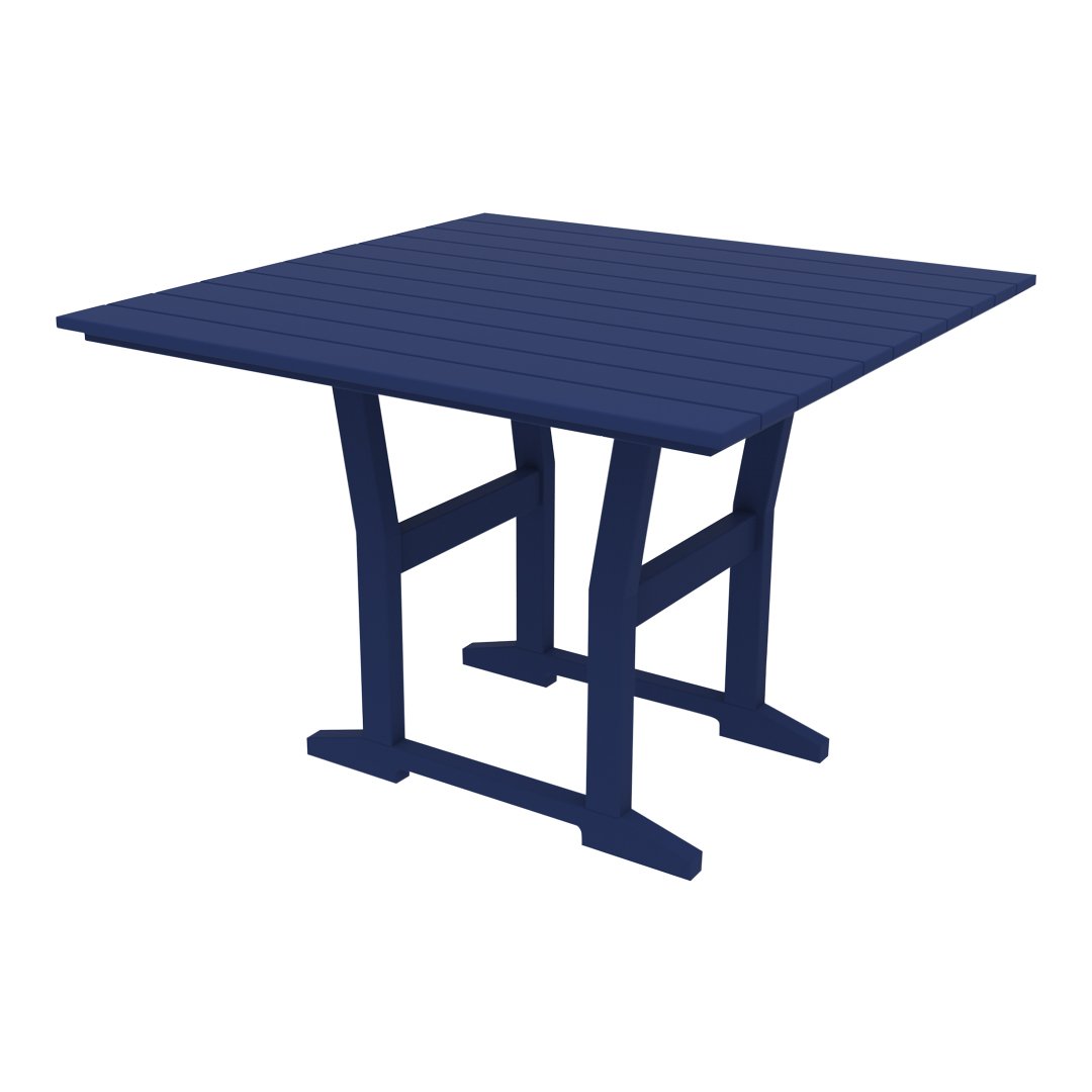 Seaside Casual Coastline Cafe Square Dining Table