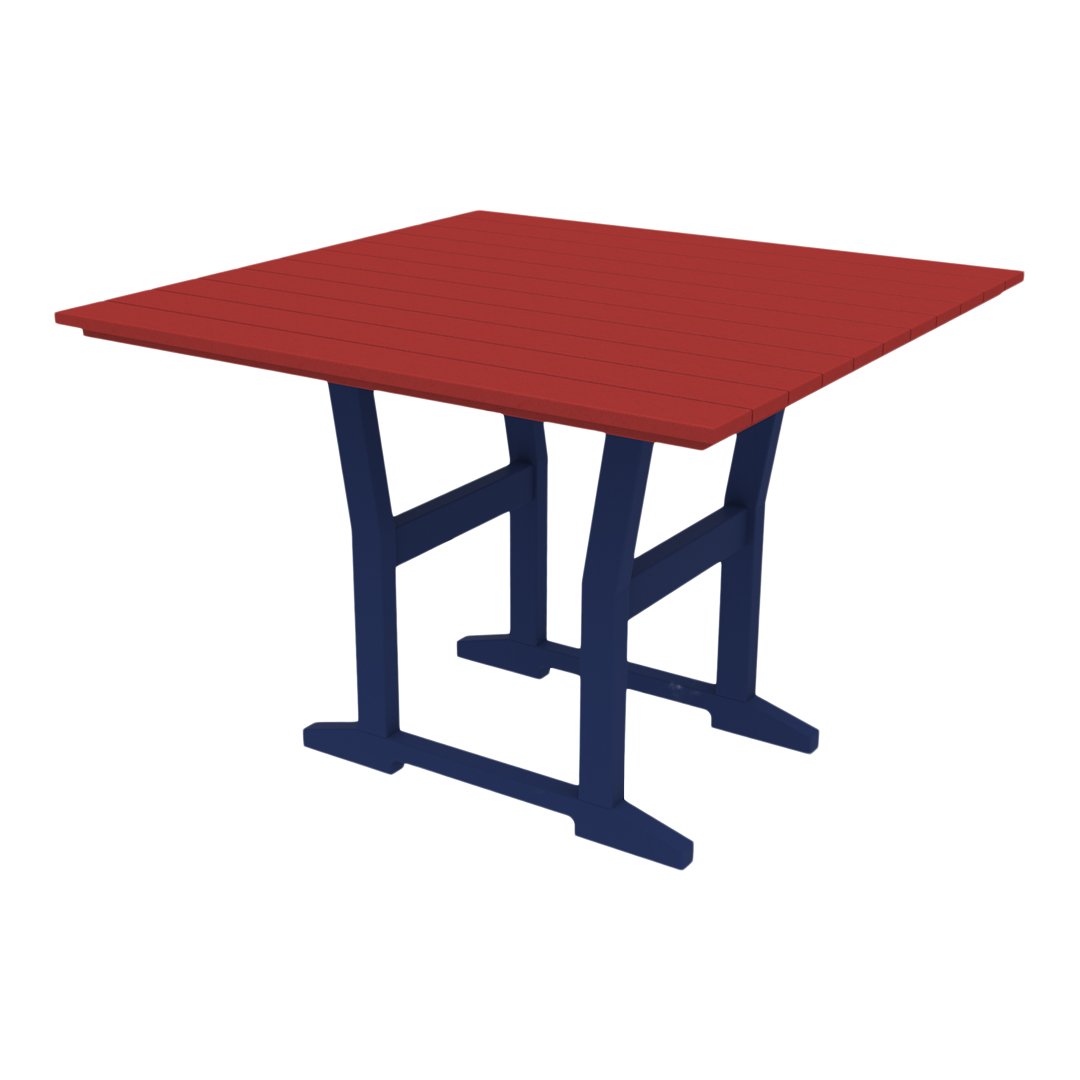 Seaside Casual Coastline Cafe Square Dining Table