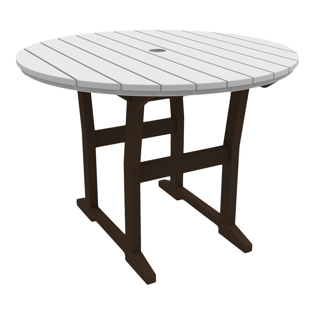 Seaside Casual Coastline Café Round Dining Table