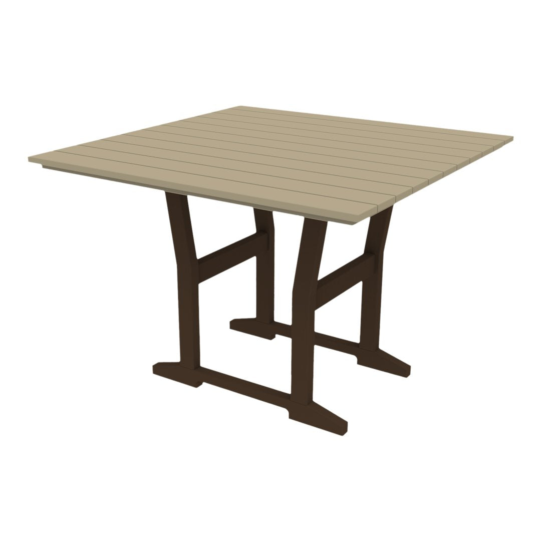 Seaside Casual Coastline Cafe Square Dining Table