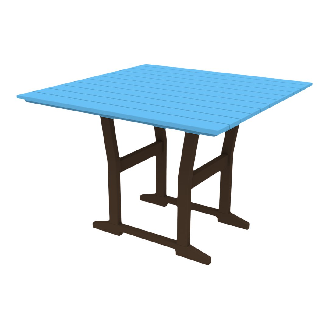 Seaside Casual Coastline Cafe Square Dining Table
