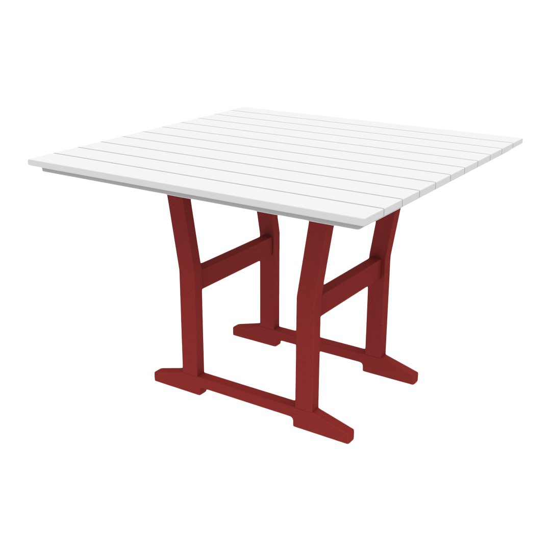 Seaside Casual Coastline Cafe Square Dining Table