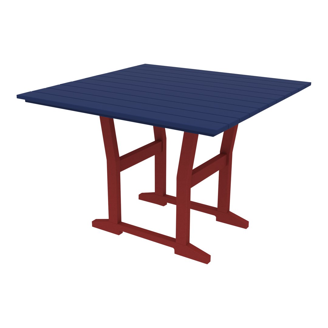 Seaside Casual Coastline Cafe Square Dining Table