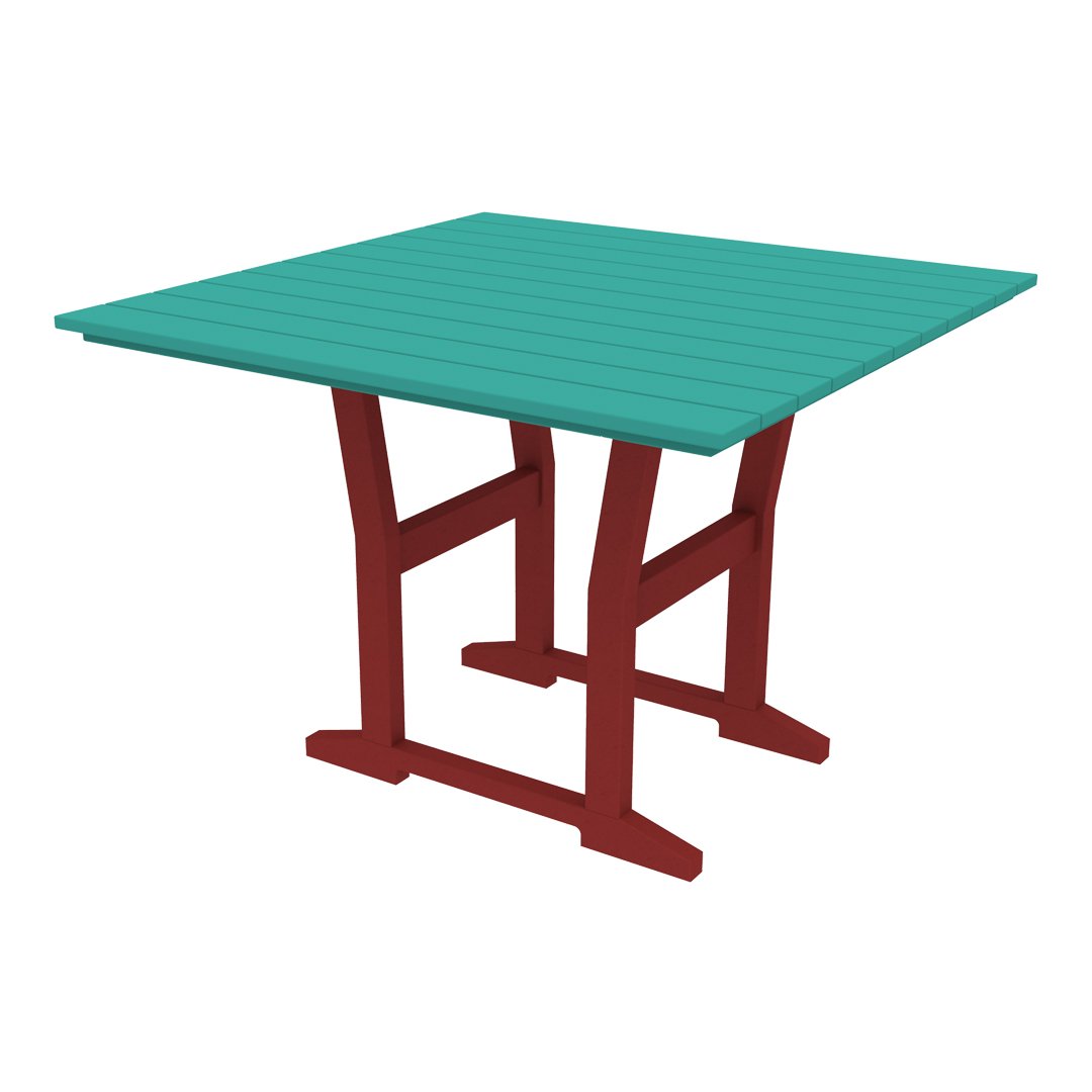 Seaside Casual Coastline Cafe Square Dining Table