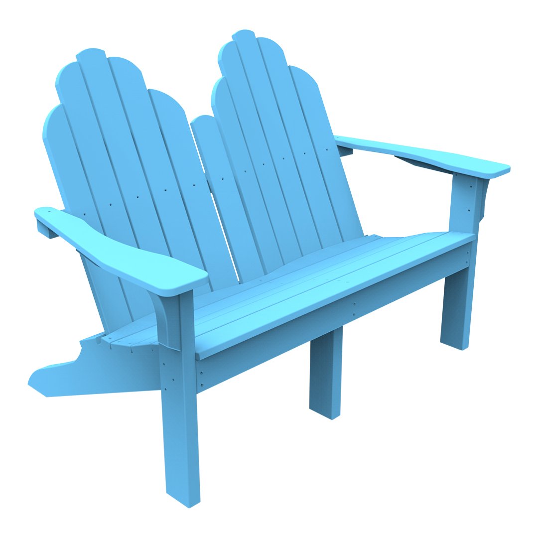 Seaside Casual Adirondack Classic Love Seat