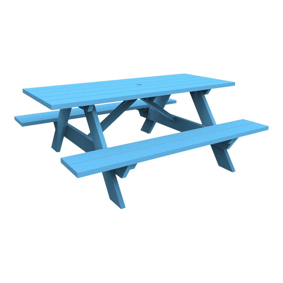 Seaside Casual Traditional Picnic Table