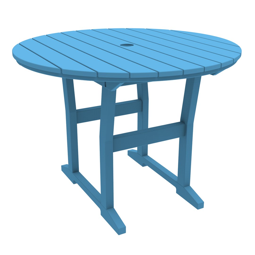 Seaside Casual Coastline Café Round Dining Table