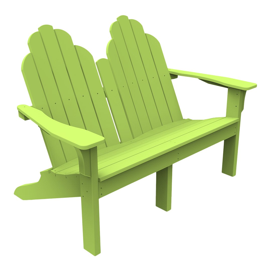 Seaside Casual Adirondack Classic Love Seat