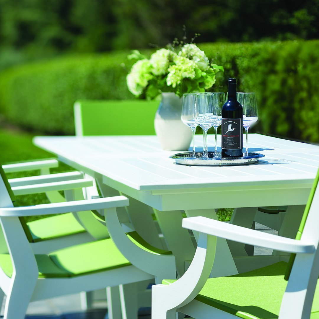 Seaside Casual SYM Square Dining Table