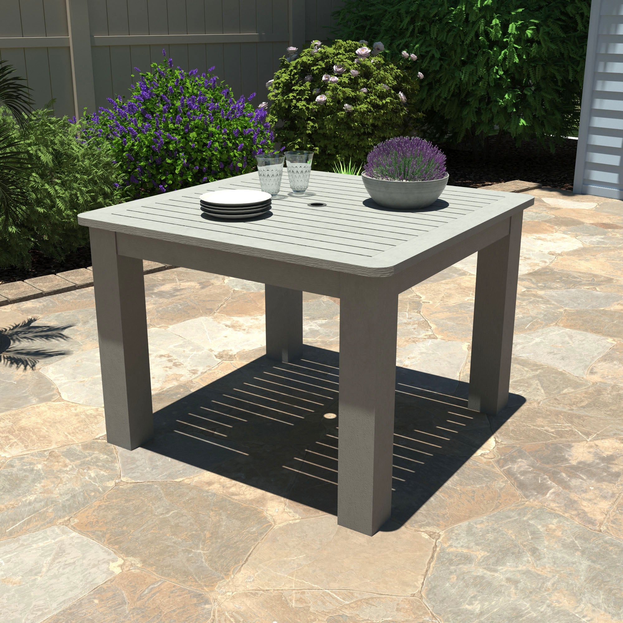 Sequoia Outdoor Homestead Square 42in x 42in Dining Table