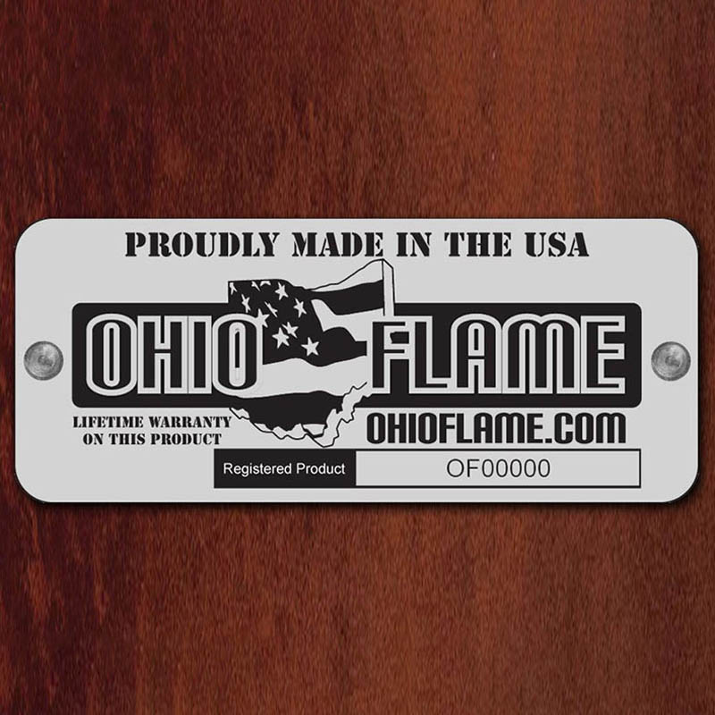 Ohio Flame Patriot Wood Burning Fire Pit