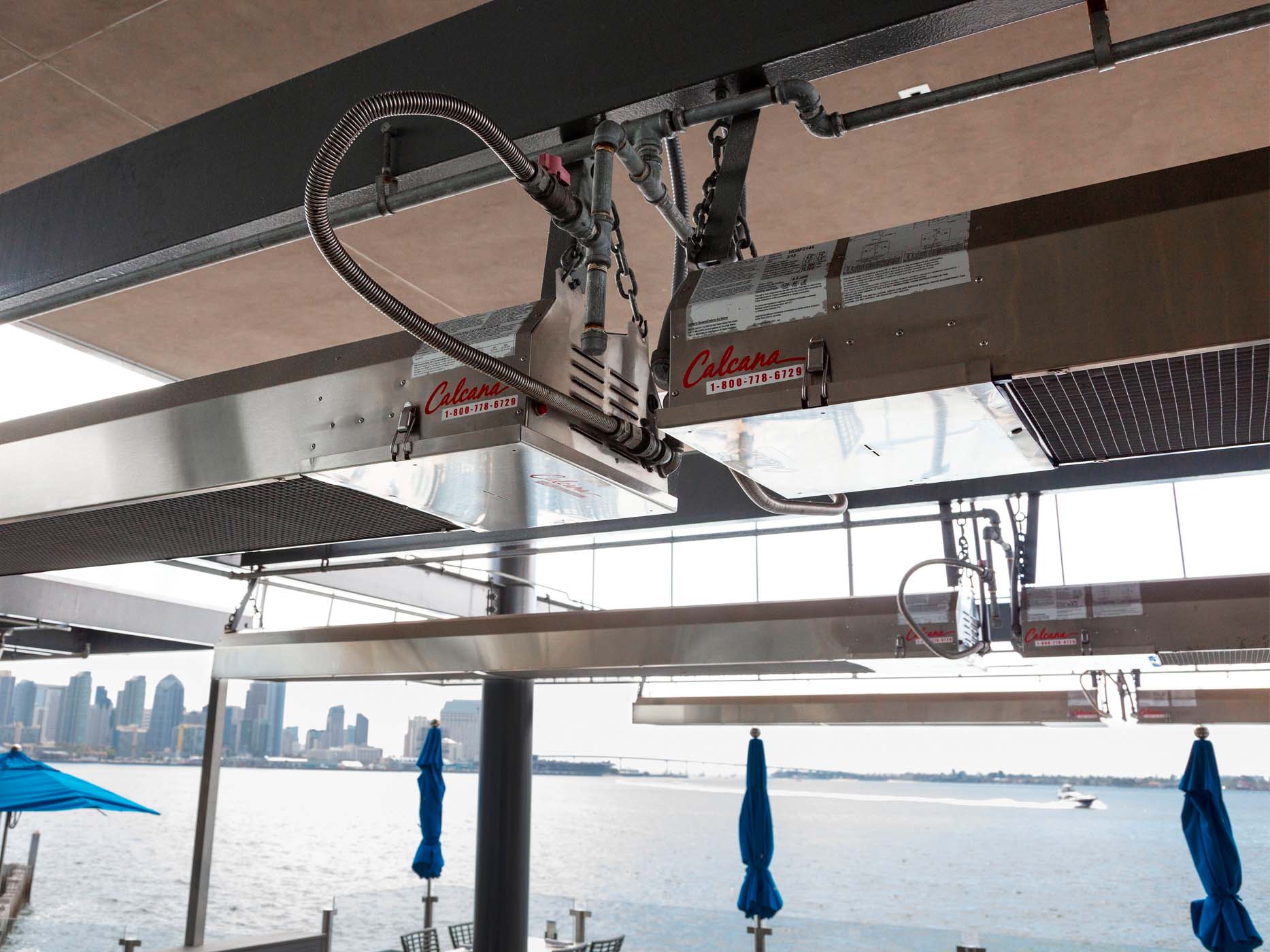 Calcana PH-75 HO-10 High Output Gas Patio Heater