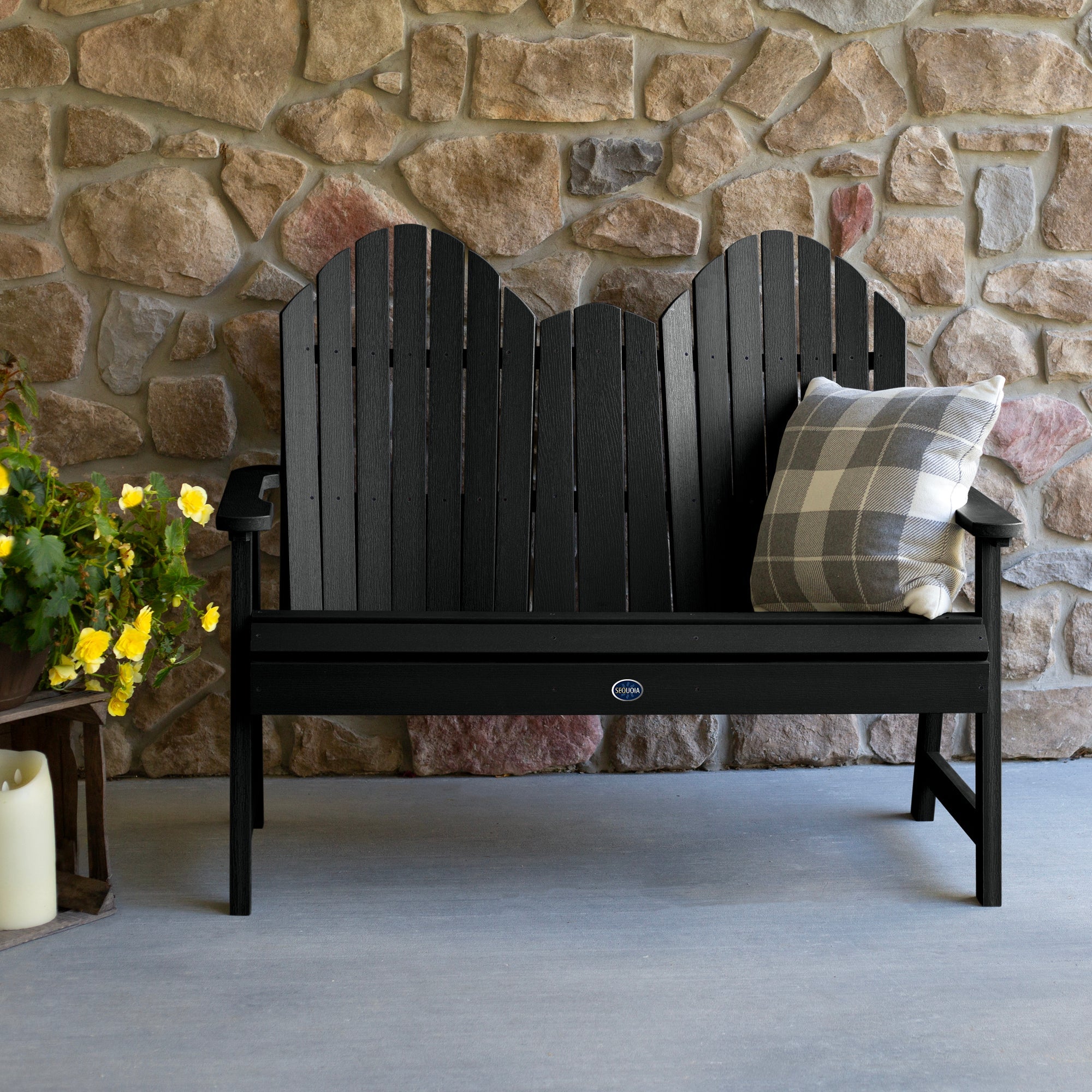Sequoia Outdoor Lighthouse 4ft Bench