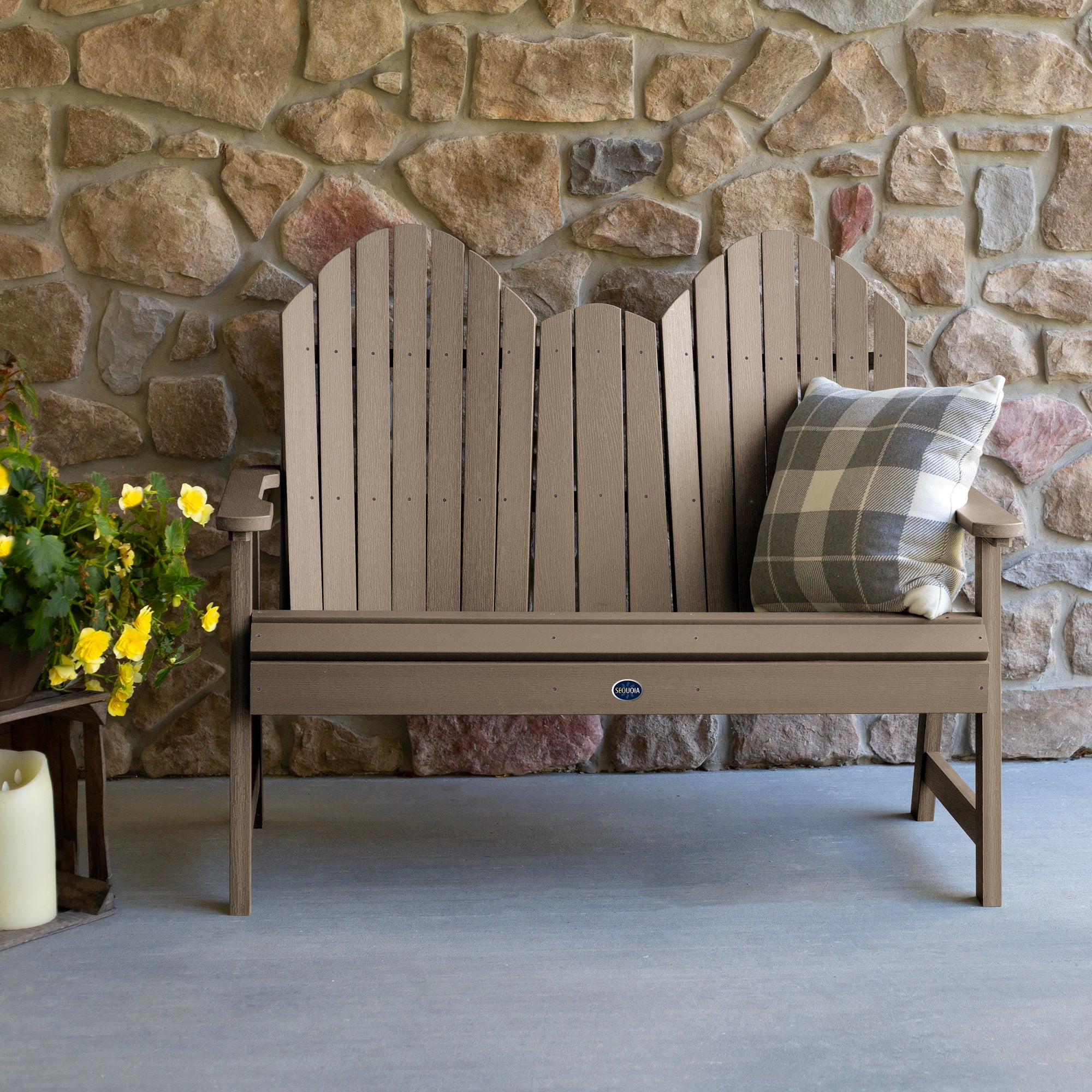 Sequoia Outdoor Lighthouse 4ft Bench