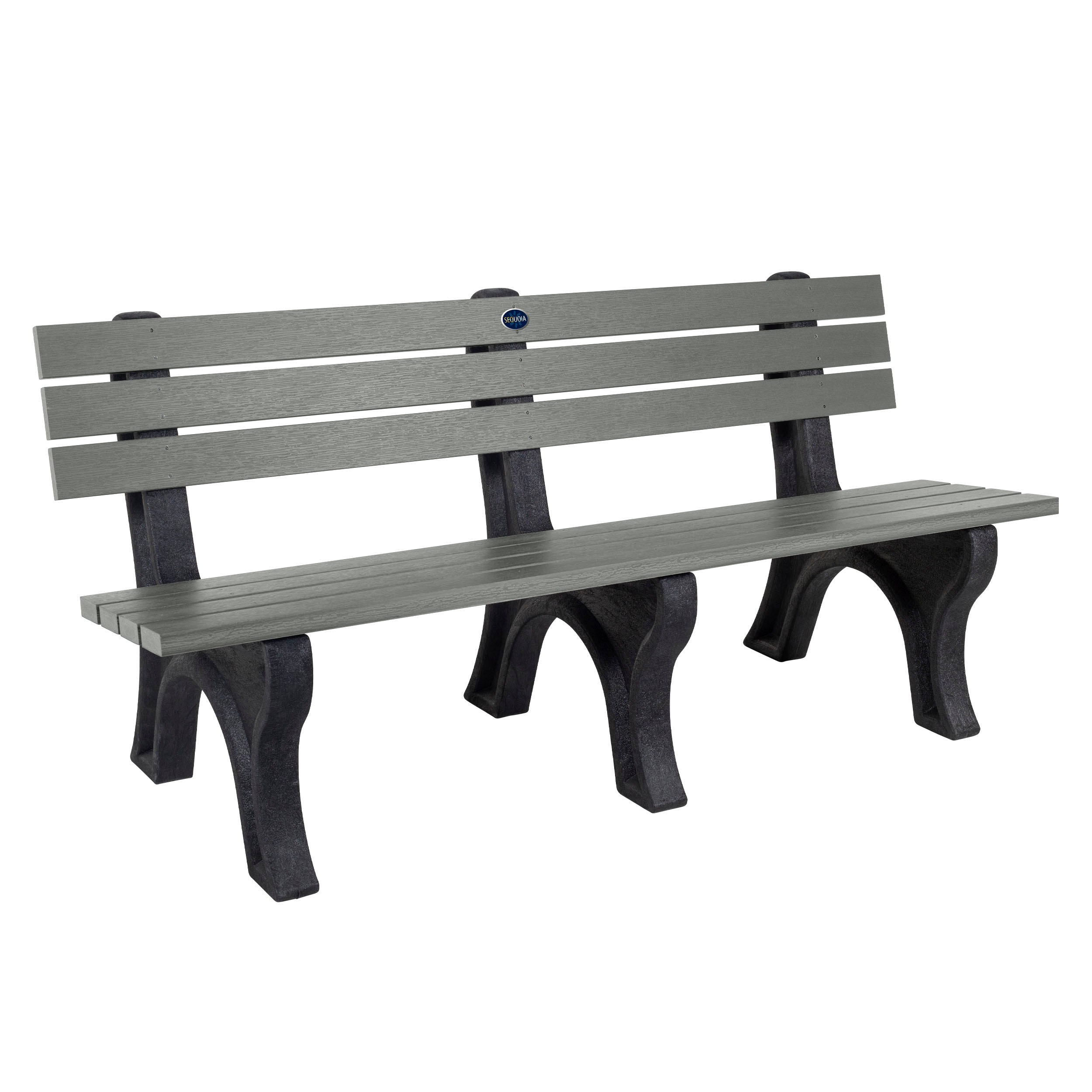 Sequoia Outdoor Aurora Traditional 6ft Park Bench