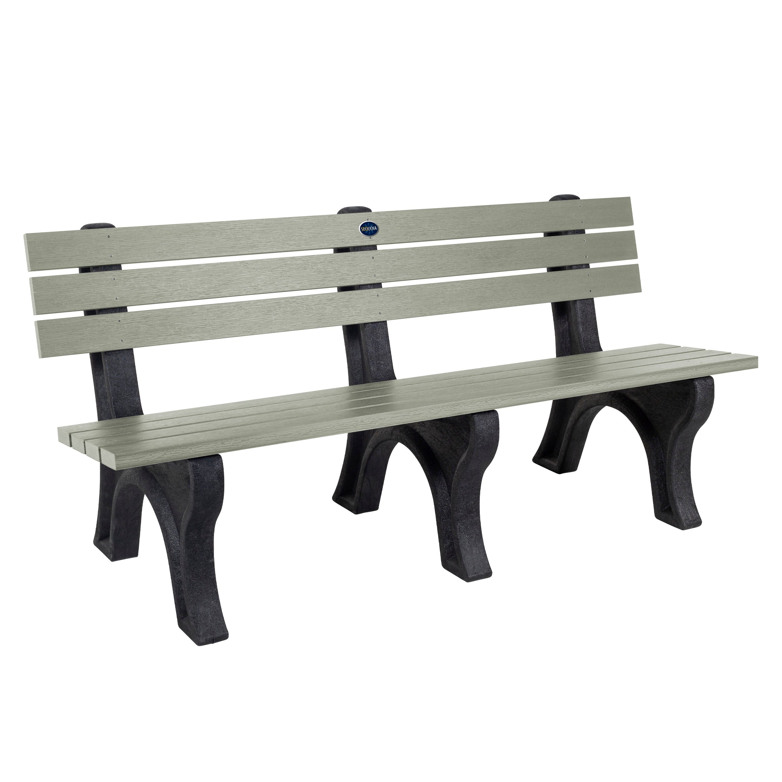 Sequoia Outdoor Aurora Traditional 6ft Park Bench
