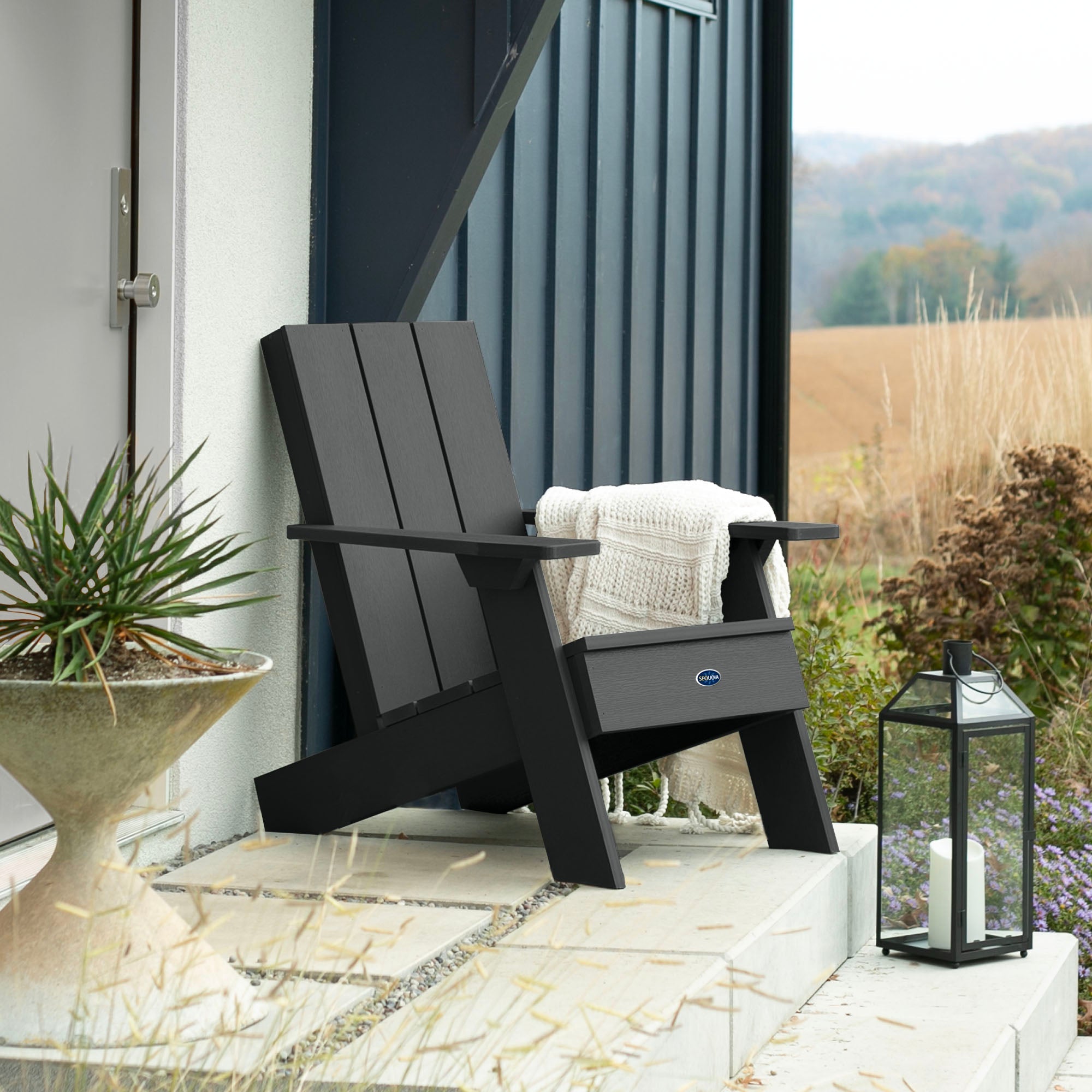 Sequoia Outdoor Granite Hills Modern Adirondack Chair