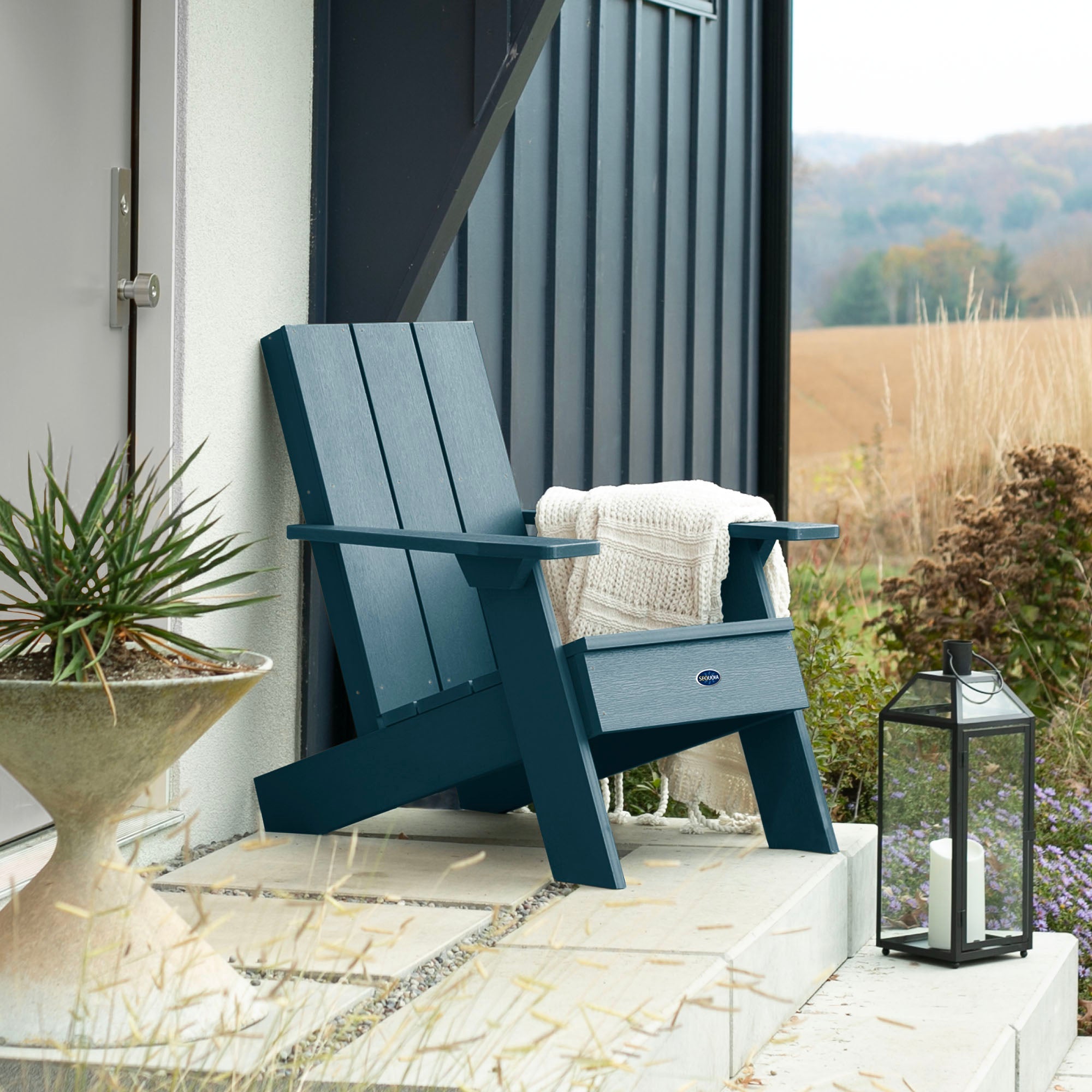 Sequoia Outdoor Granite Hills Modern Adirondack Chair