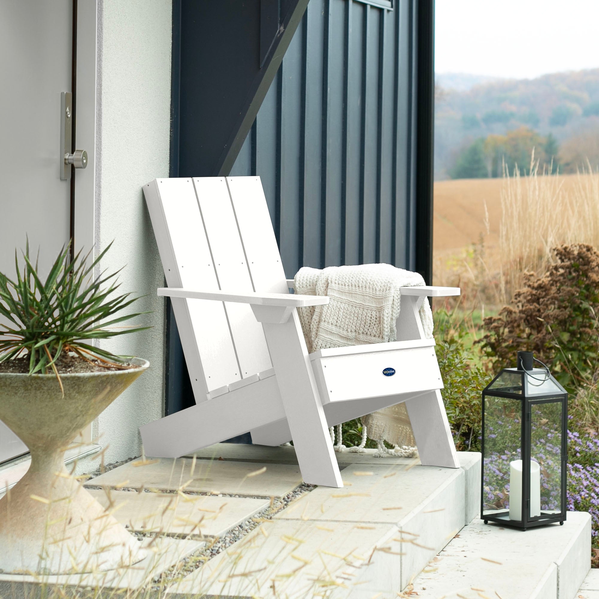Sequoia Outdoor Granite Hills Modern Adirondack Chair