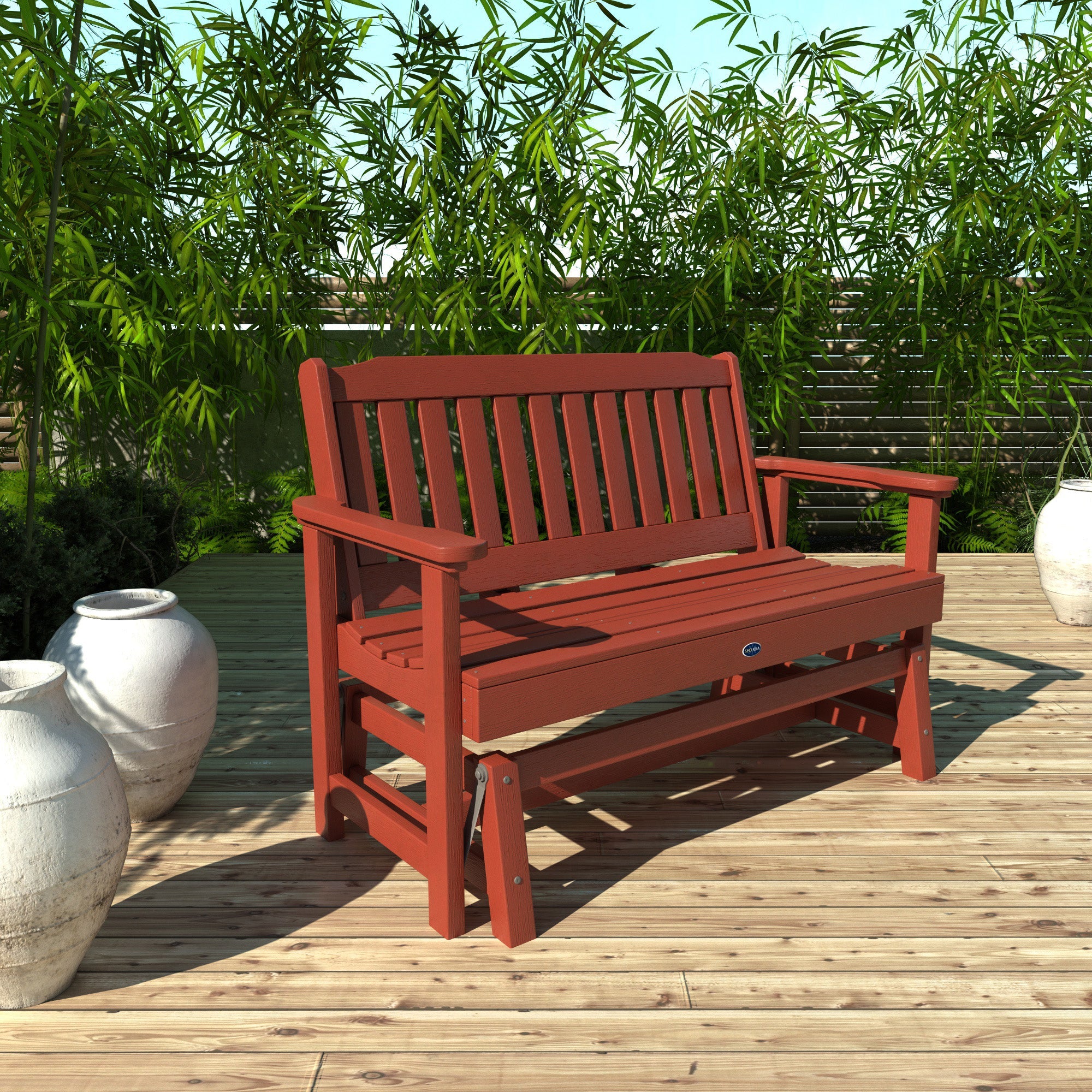 Sequoia Outdoor Blue Ridge 4ft Garden Gliding Bench