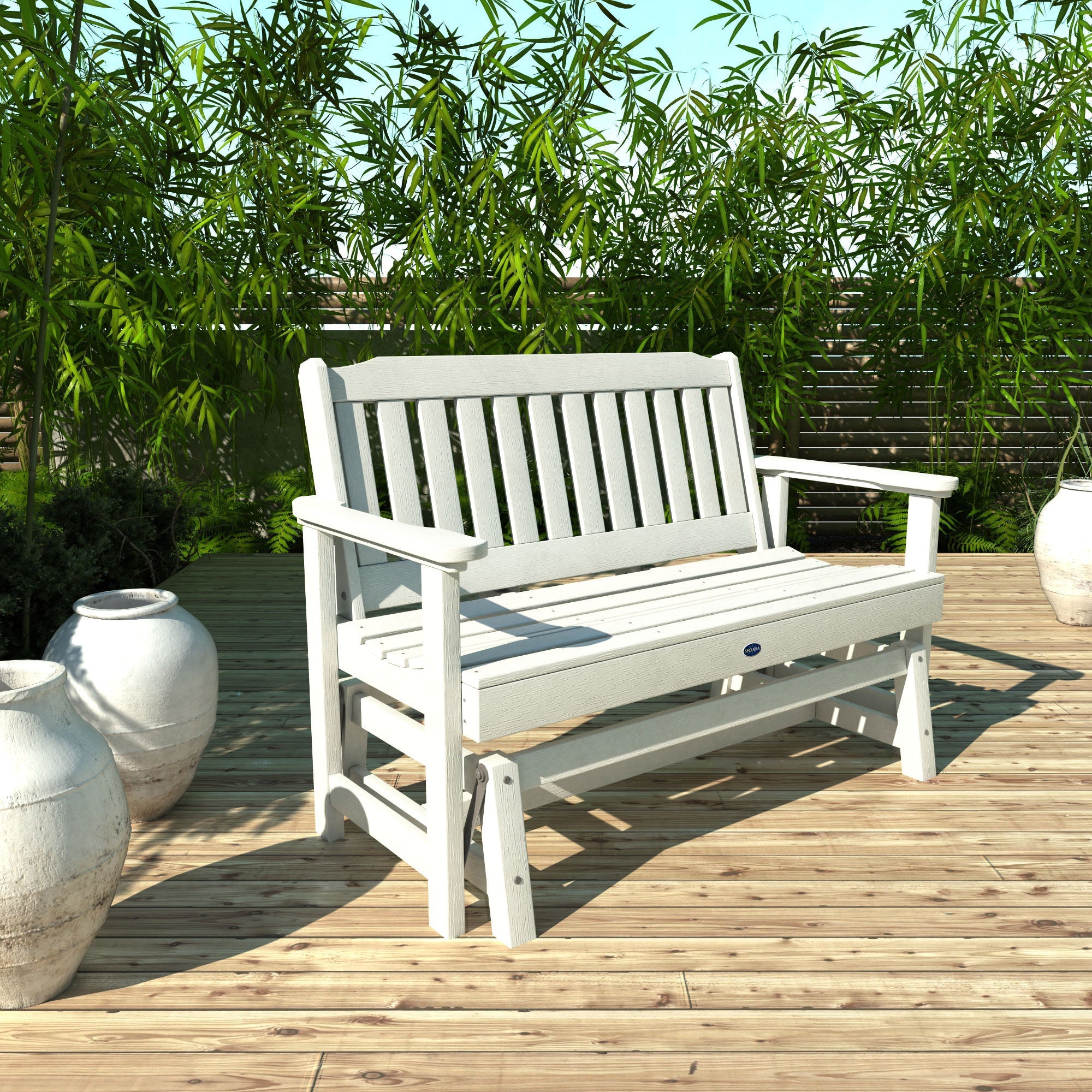 Sequoia Outdoor Blue Ridge 4ft Garden Gliding Bench
