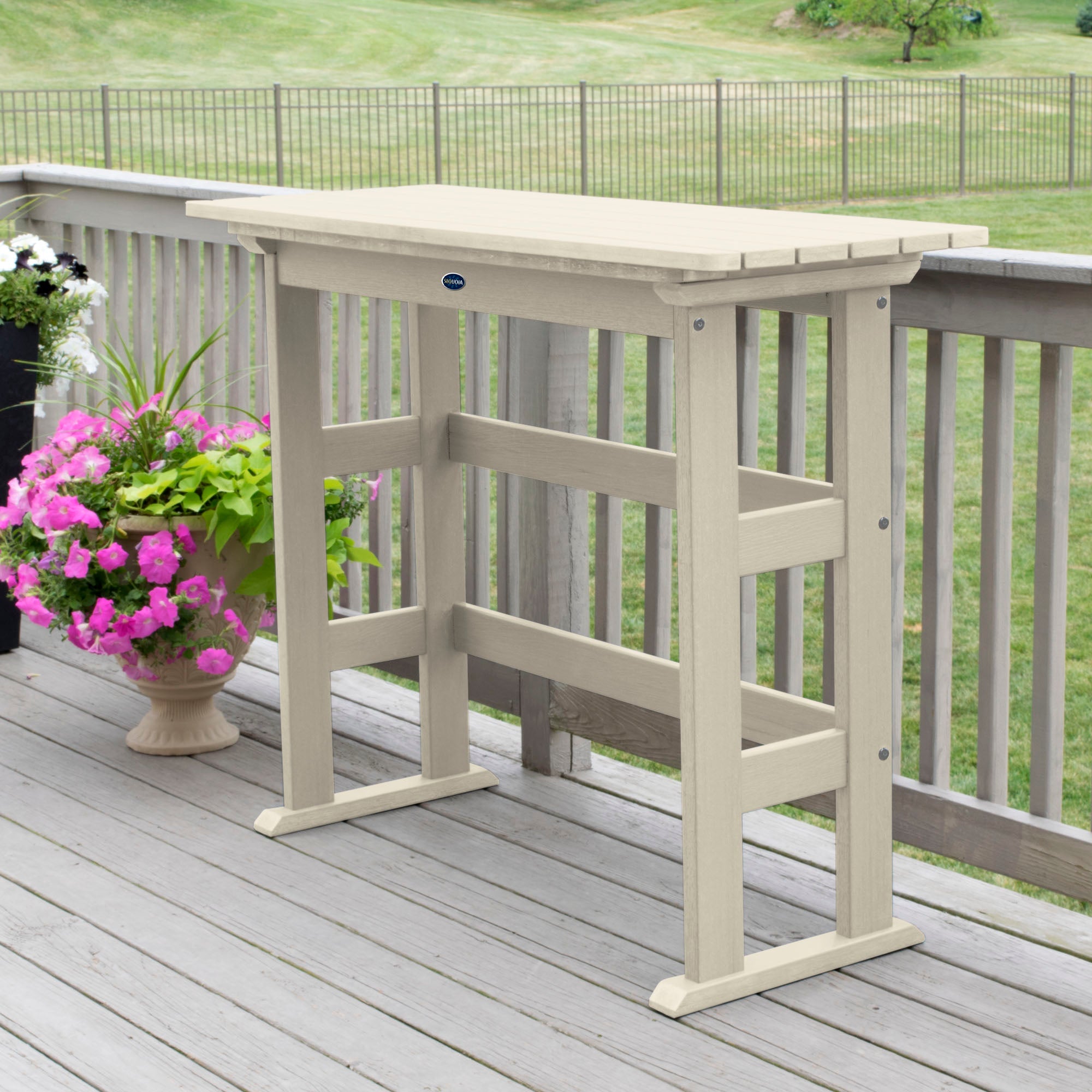 Sequoia Outdoor Blue Ridge Bar Height Balcony Table