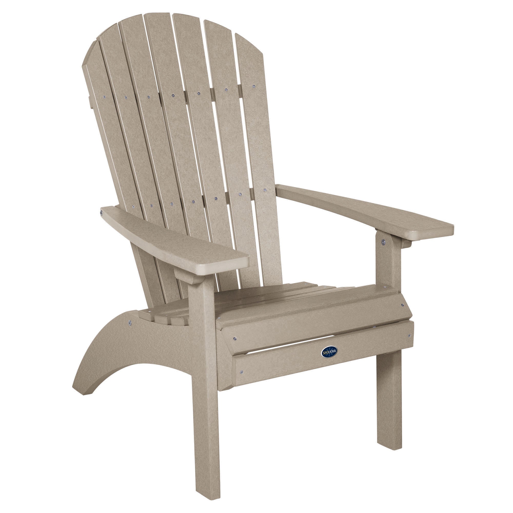 Sequoia Outdoor Sunrise Coast Traditional Comfort Height Adirondack Chair