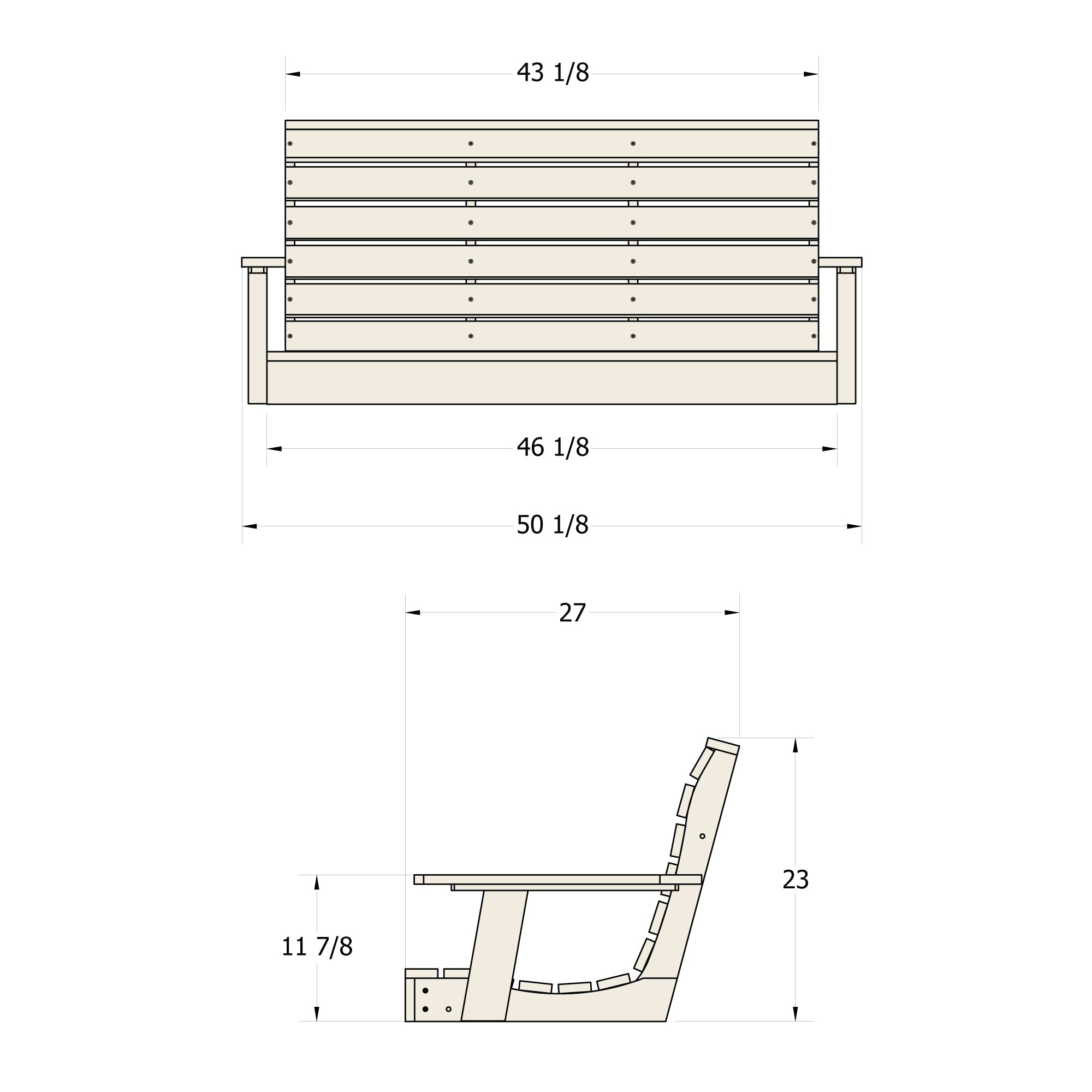 Sequoia Outdoor Sunrise Coast 4ft Porch Swing