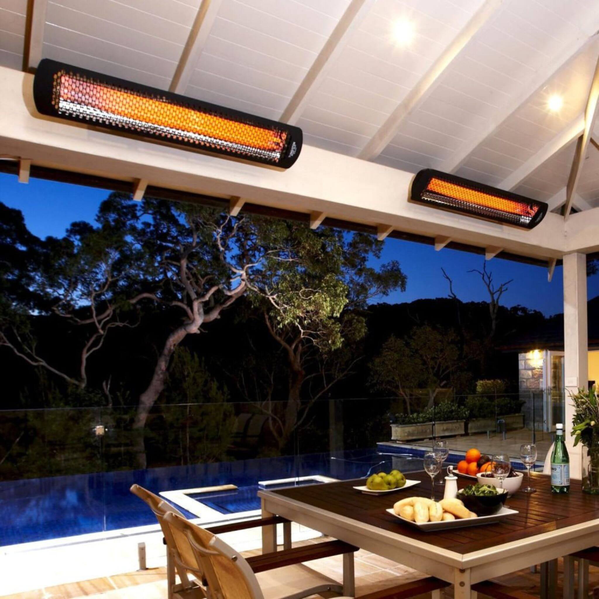 Bromic Heating Tungsten Smart-Heat™ 56-Inch 240V 6000W Single Element Electric Infrared Patio Heater
