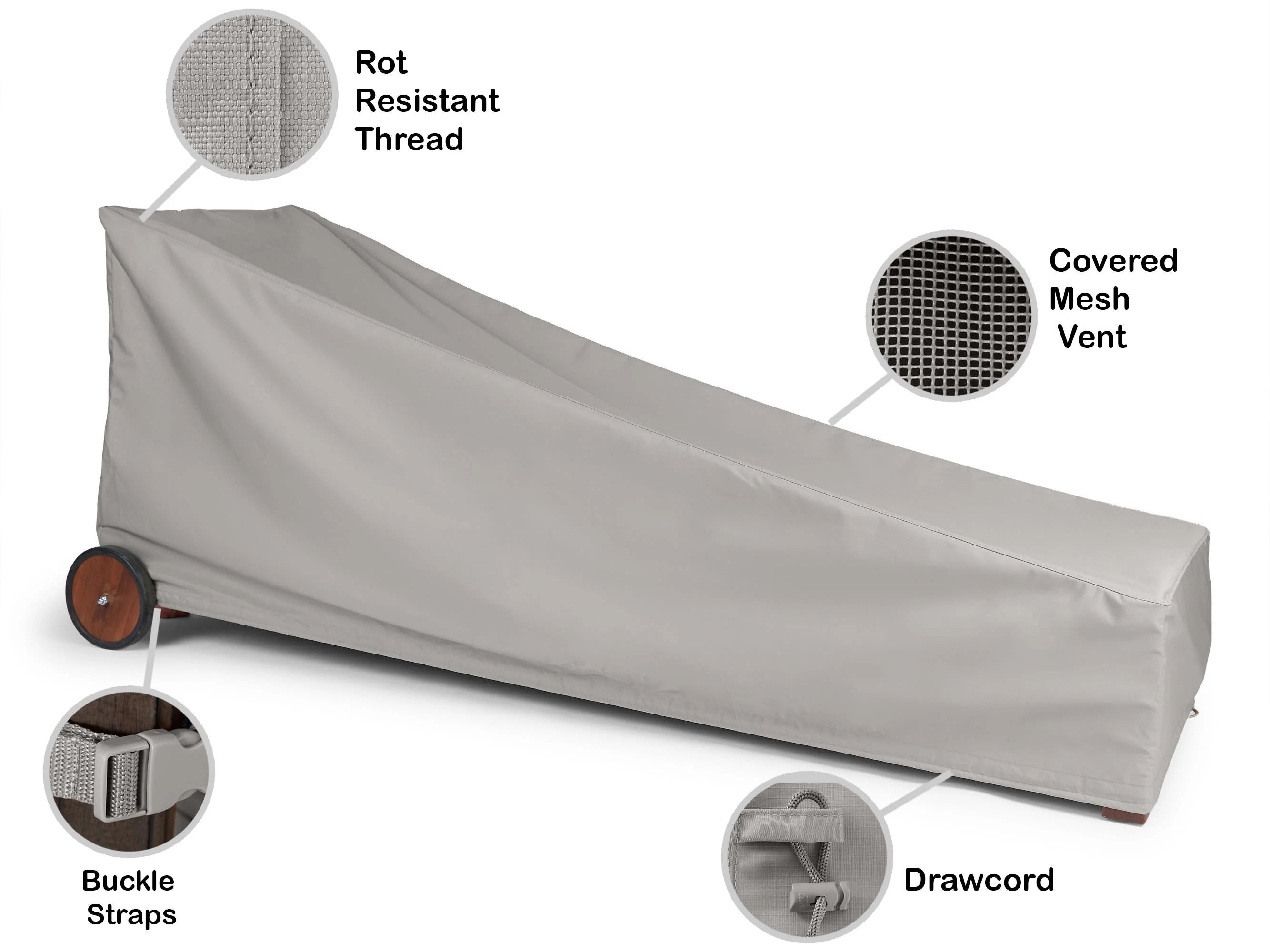 Coverstore Covermates Ultima Ripstop Outdoor Chaise Lounge Cover