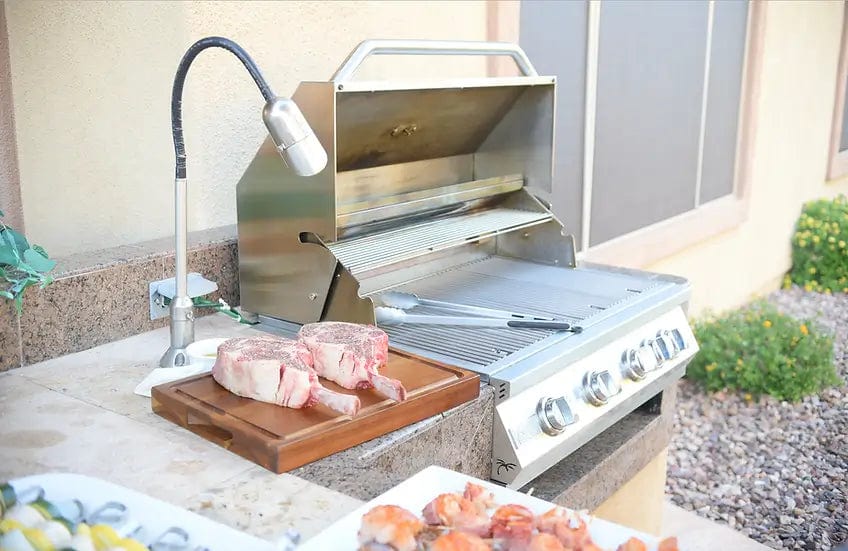 Kokomo Grills 32” 4-Burner Built-In BBQ Gas Grill with Back Burner