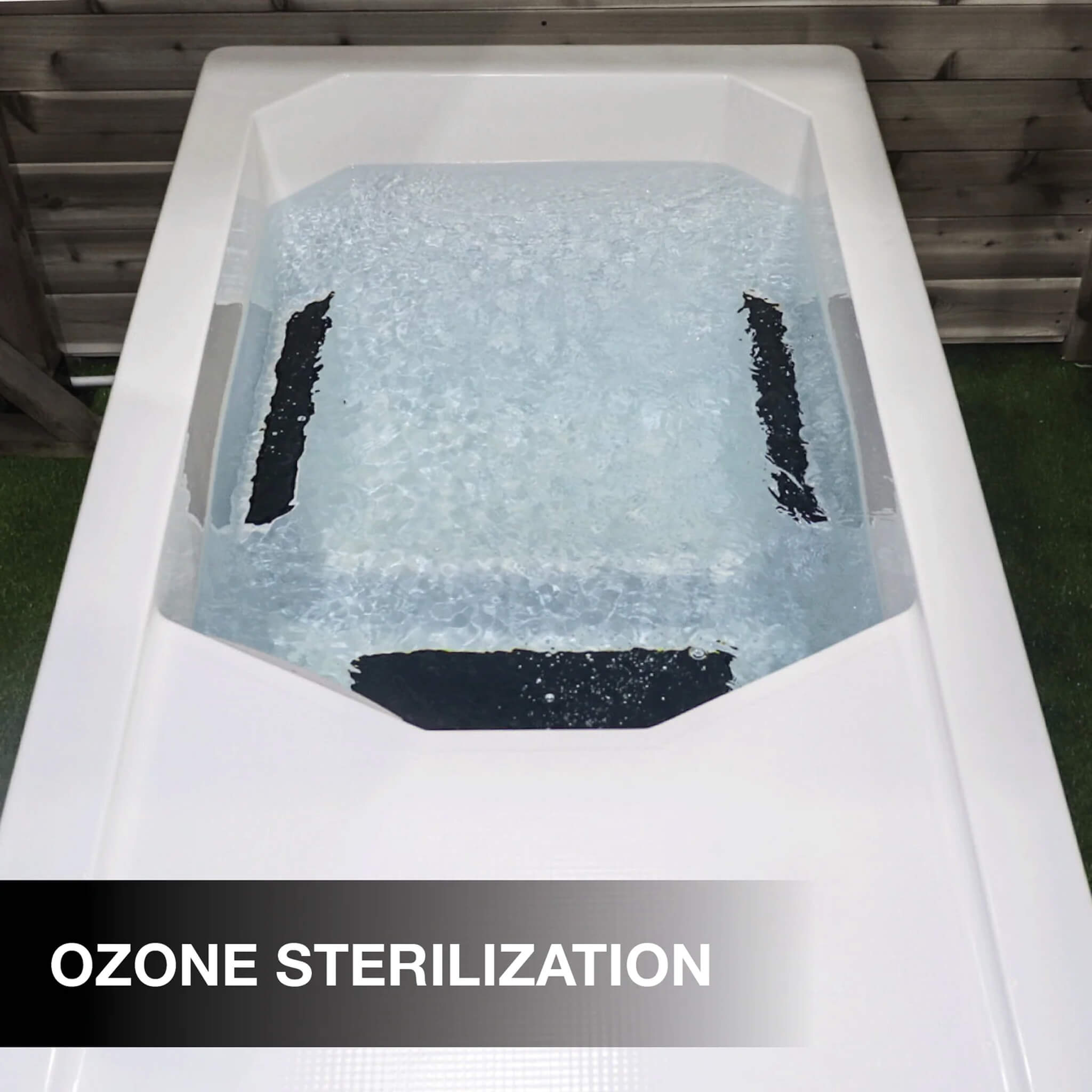 CSC 1000 Premium Cold Plunge Spa Tub With Built-In Ozone And Multi-Coloured Exterior Lighting