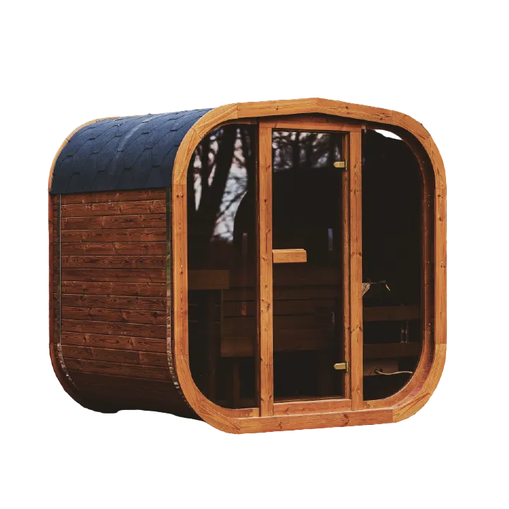 Mande MW20 Outdoor ThermoWood Sauna – Premium Backyard Relaxation