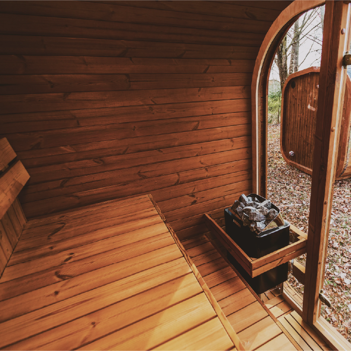 Mande MW20 Outdoor ThermoWood Sauna – Premium Backyard Relaxation